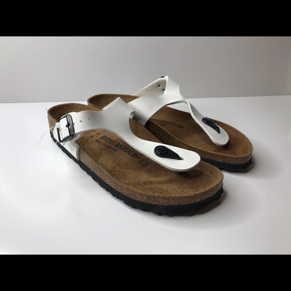 BIRKENSTOCK White GIZEH - 37